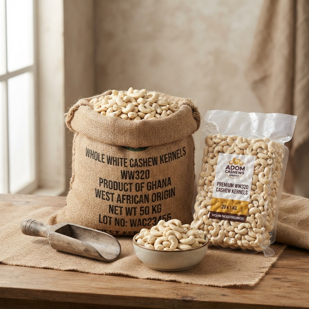 Amandes de cajou WW320
